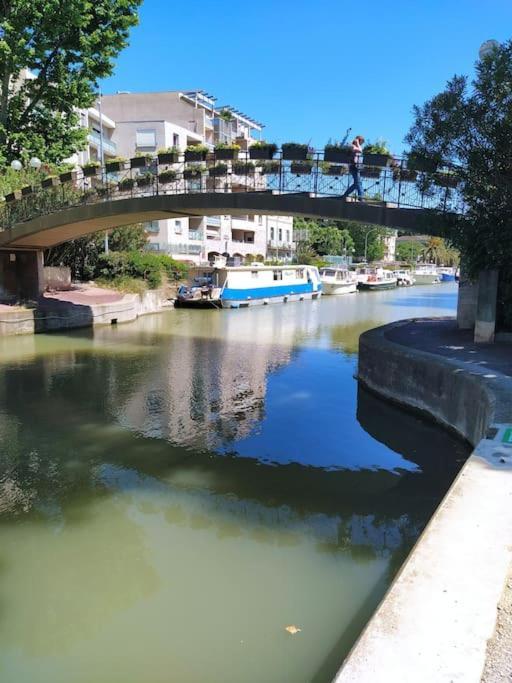 Appartement Avec Balcon, Bord Du Canal, Wifi. 나르본 외부 사진